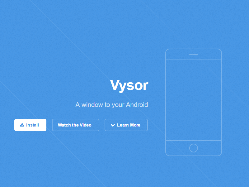 Vysor-website